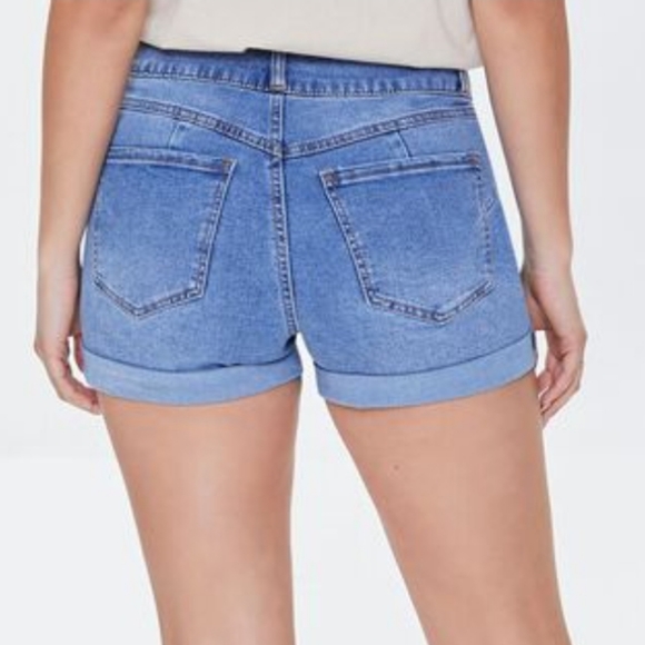 Forever 21 Uplyfter Denim Jean Shorts - Picture 2 of 6